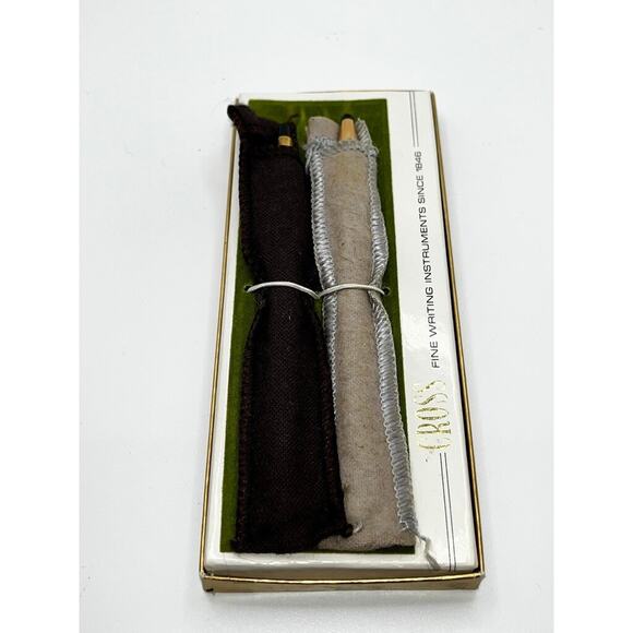 Cross Century 6601 12KT Gold Filled Pen & Pencil Set w/ Box & Sleeves - Picture 8 of 11